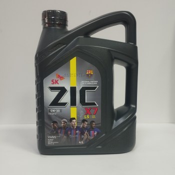 Масло моторное ZIC X7 LS 5W30 4л. №1626197
